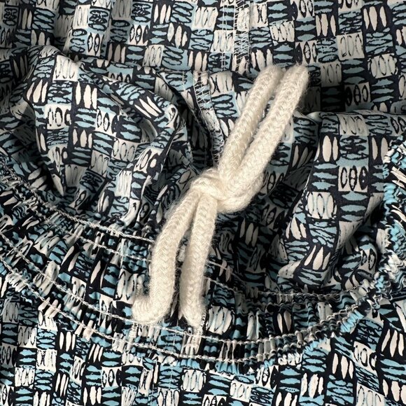 Adidas Pants Mens XL Track Athletic Drawstring Abstract Pattern Pockets Zip Ankl - Picture 9 of 13